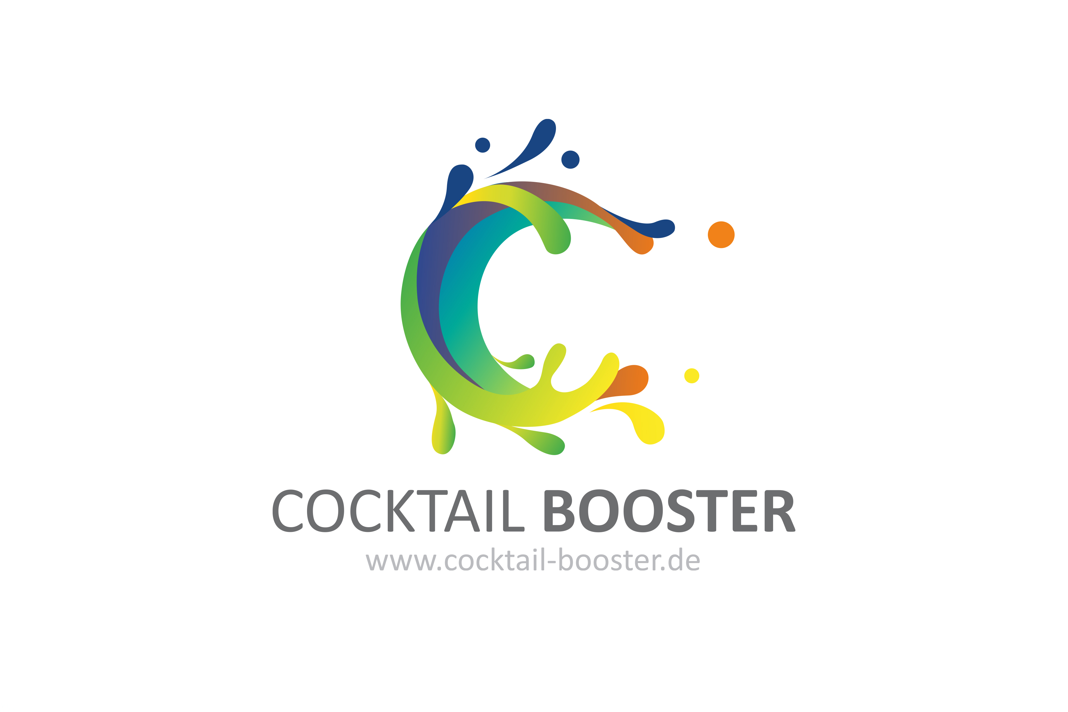 Cocktailbooster Logo Entwicklung